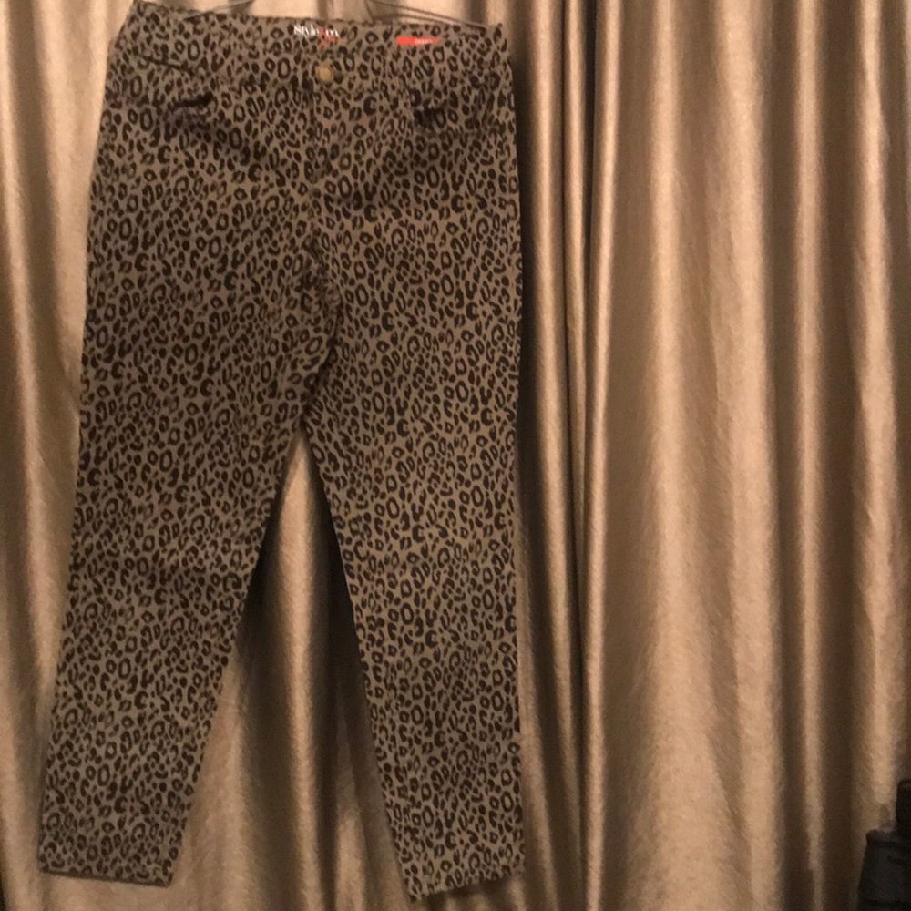 Leopard pants